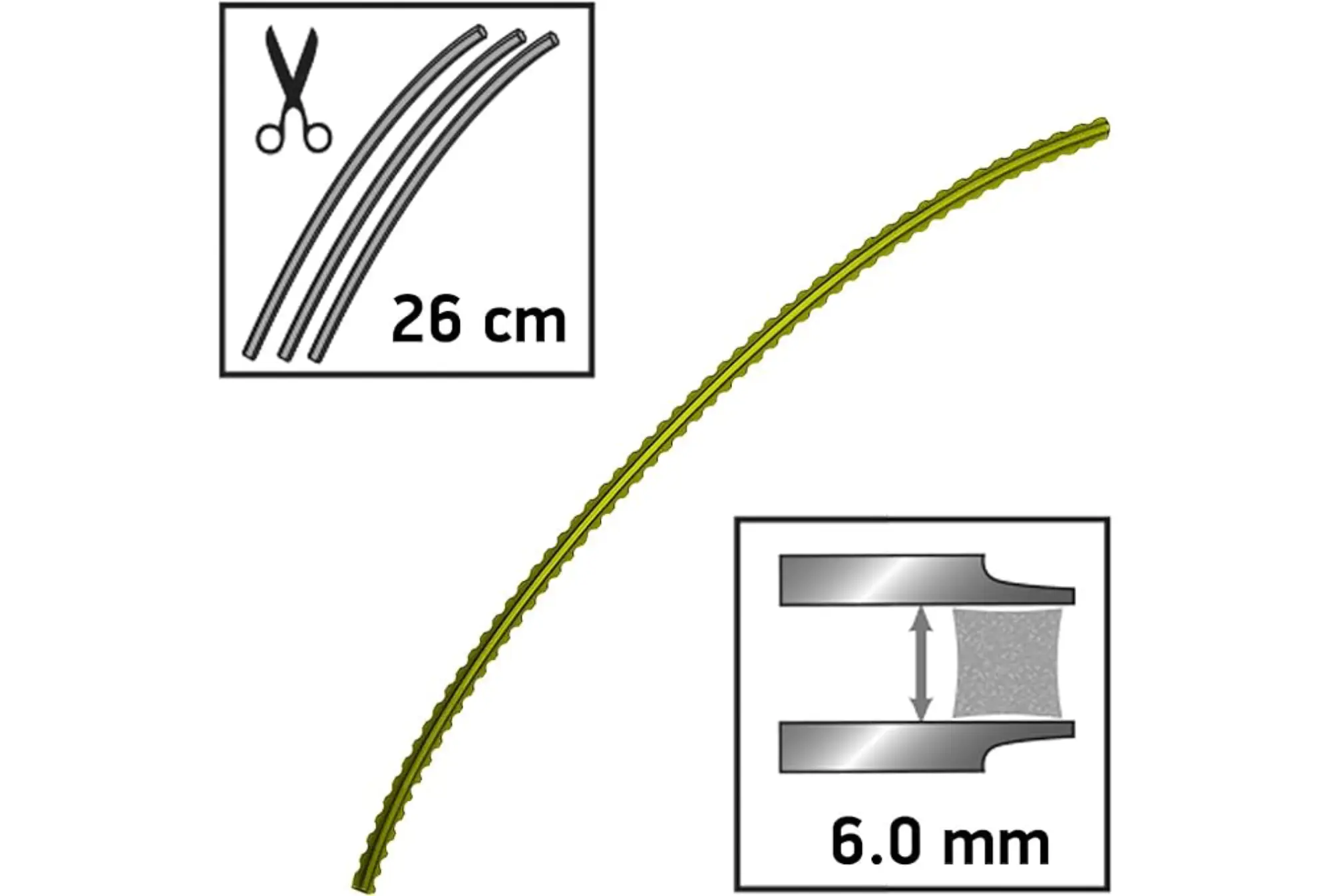Techni-Blade | Oregon | Μεσινέζα 6mmX26m (539175)
